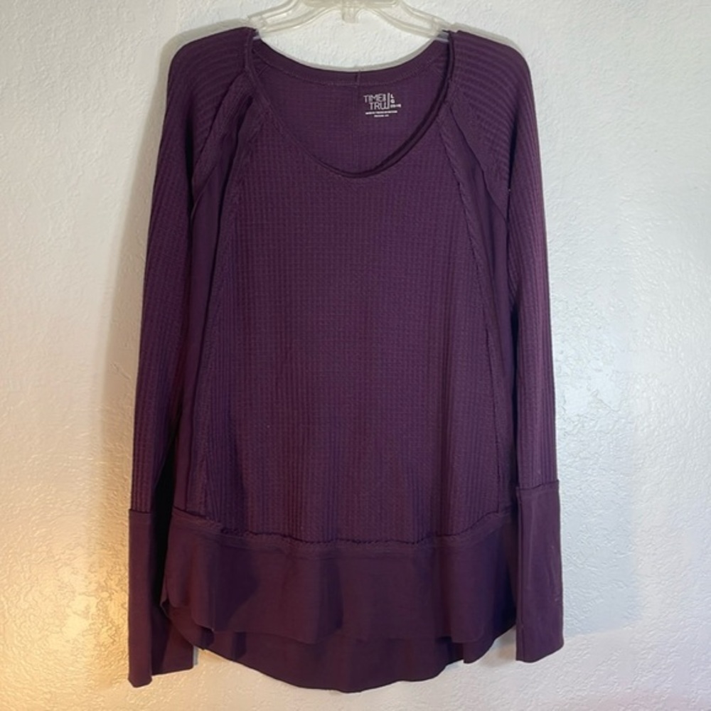 Time and Thru long sleeve shirt size L